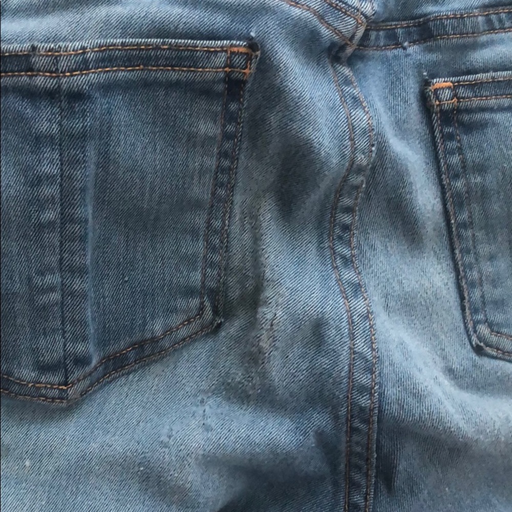 Rag & Bone Black Destructed Skinny - Picture 8 of 8
